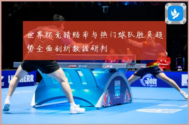 世界杯竞猜赔率与热门球队胜负趋势全面剖析数据研判
